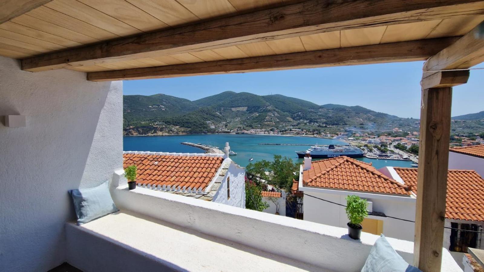 Peppermint Bay Villa Skopelos Town Bagian luar foto
